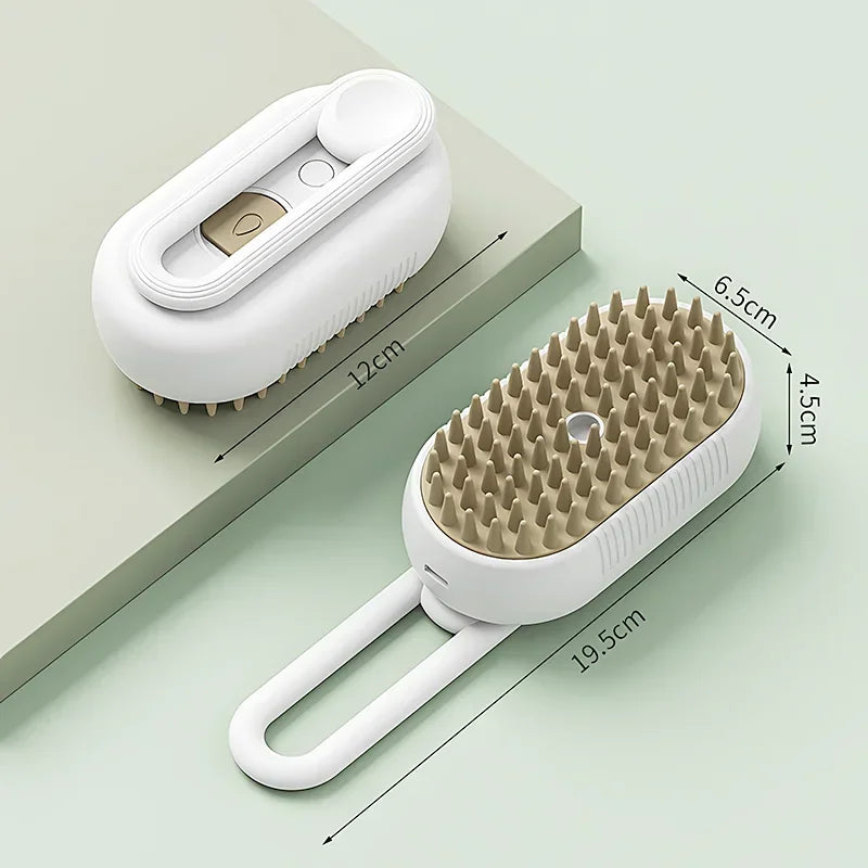 Cepillo de vapor para perros y gatos